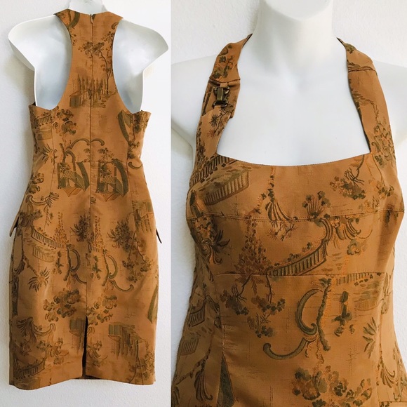 NOVECENTO Laura Stearn Cruciano CHINOISERIE DRESS - Picture 16 of 16